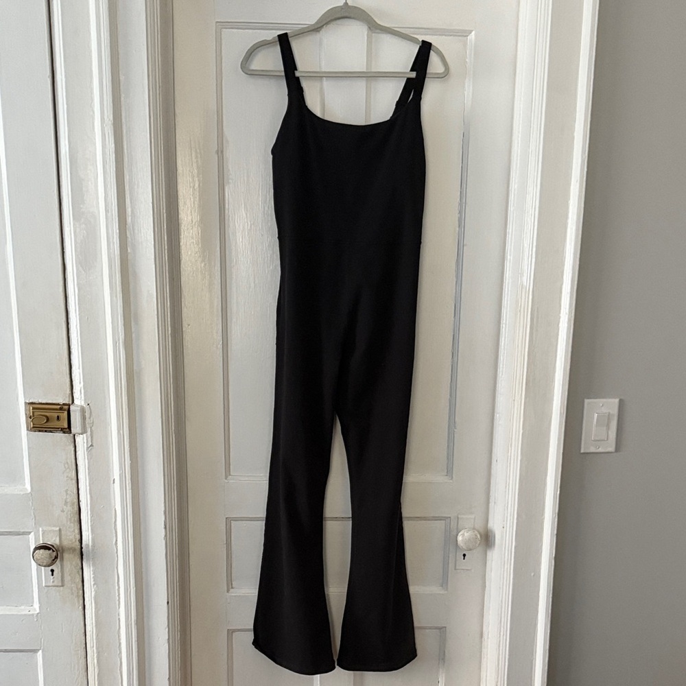 Aerie Black flared leg Women's Jumpsuit